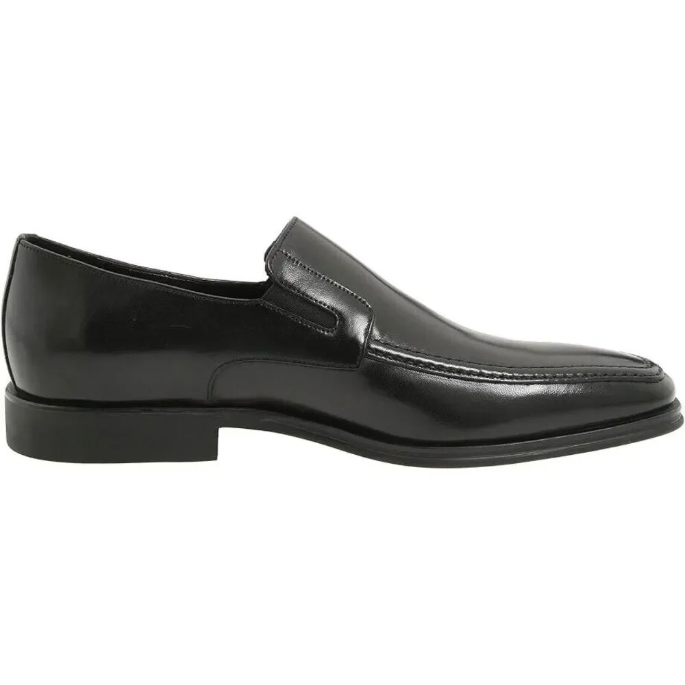 Bruno Magli Raging Loafers Men's US 14 Black Leather Slip On Dress Shoes ZPO2126 - Picture 8 of 14